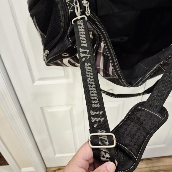 Warrior Lacrosse Baseball Hockey Duffle Equipment Bag Gray Black Large 32" Long - Picture 14 of 14